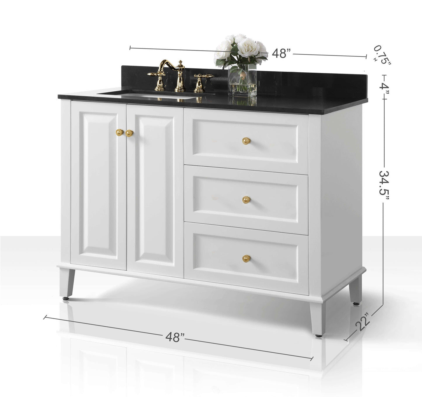 Hannah 48"  Bath Vanity Set