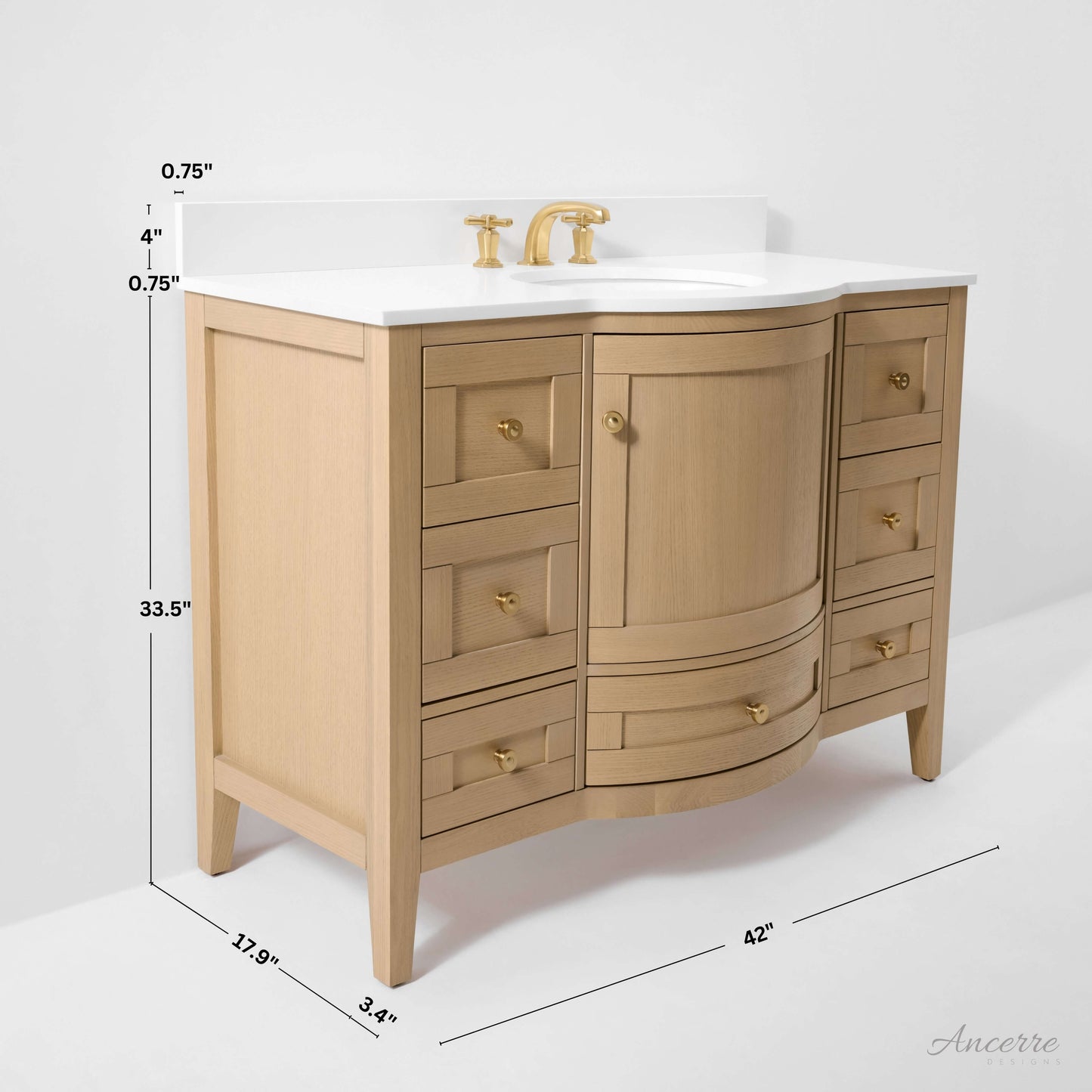 Lauren 42" Bath Vanity Set
