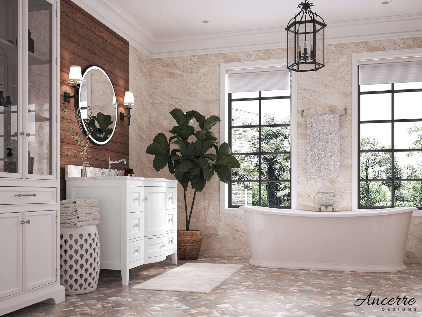 Lauren 48" Bath Vanity Set