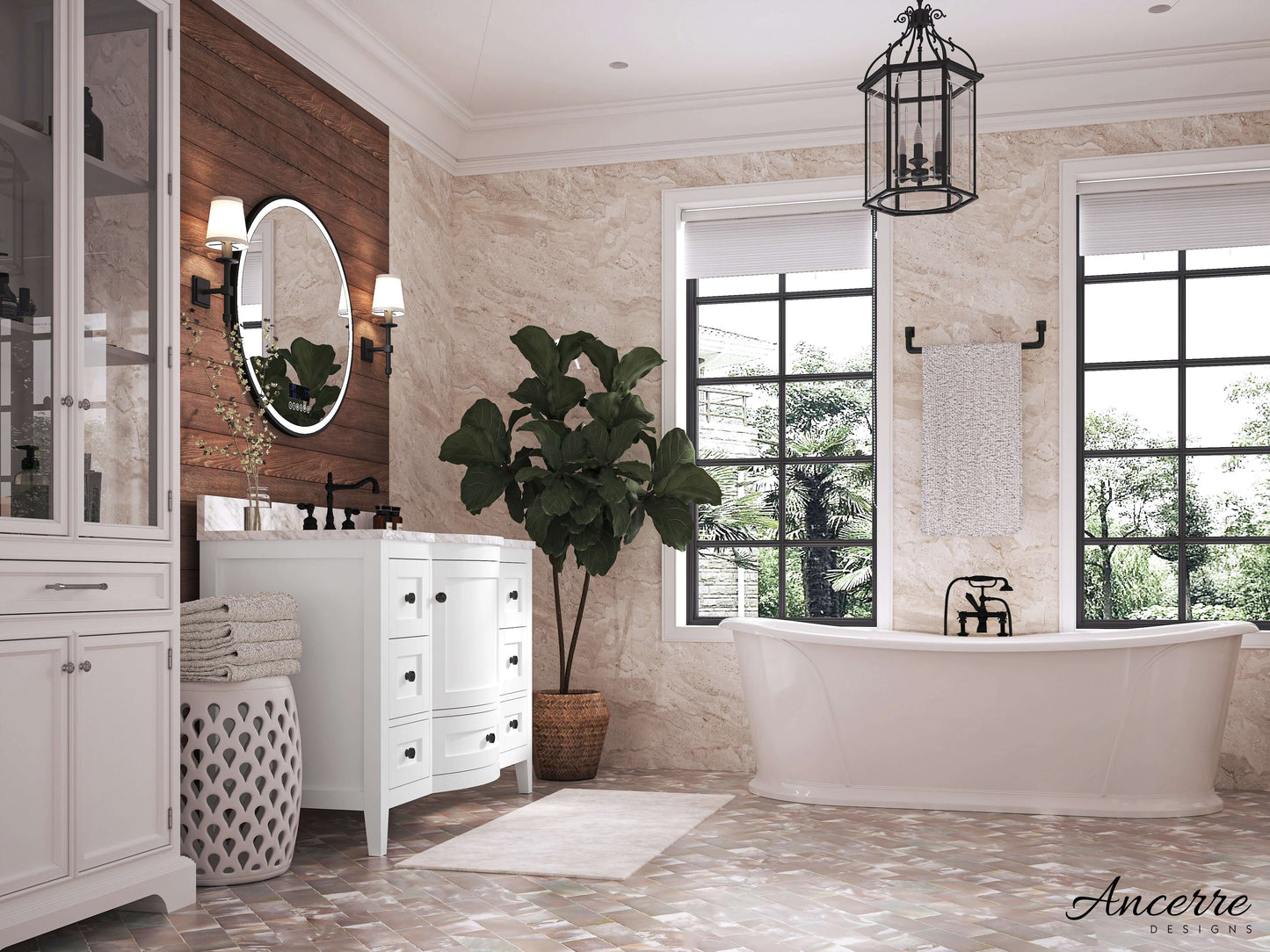 Lauren 48" Bath Vanity Set