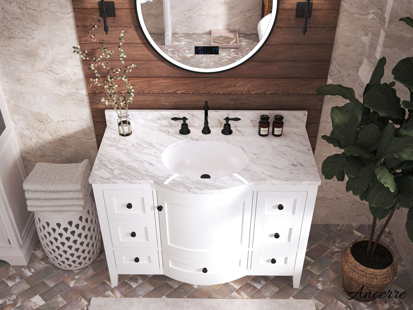 Lauren 48" Bath Vanity Set