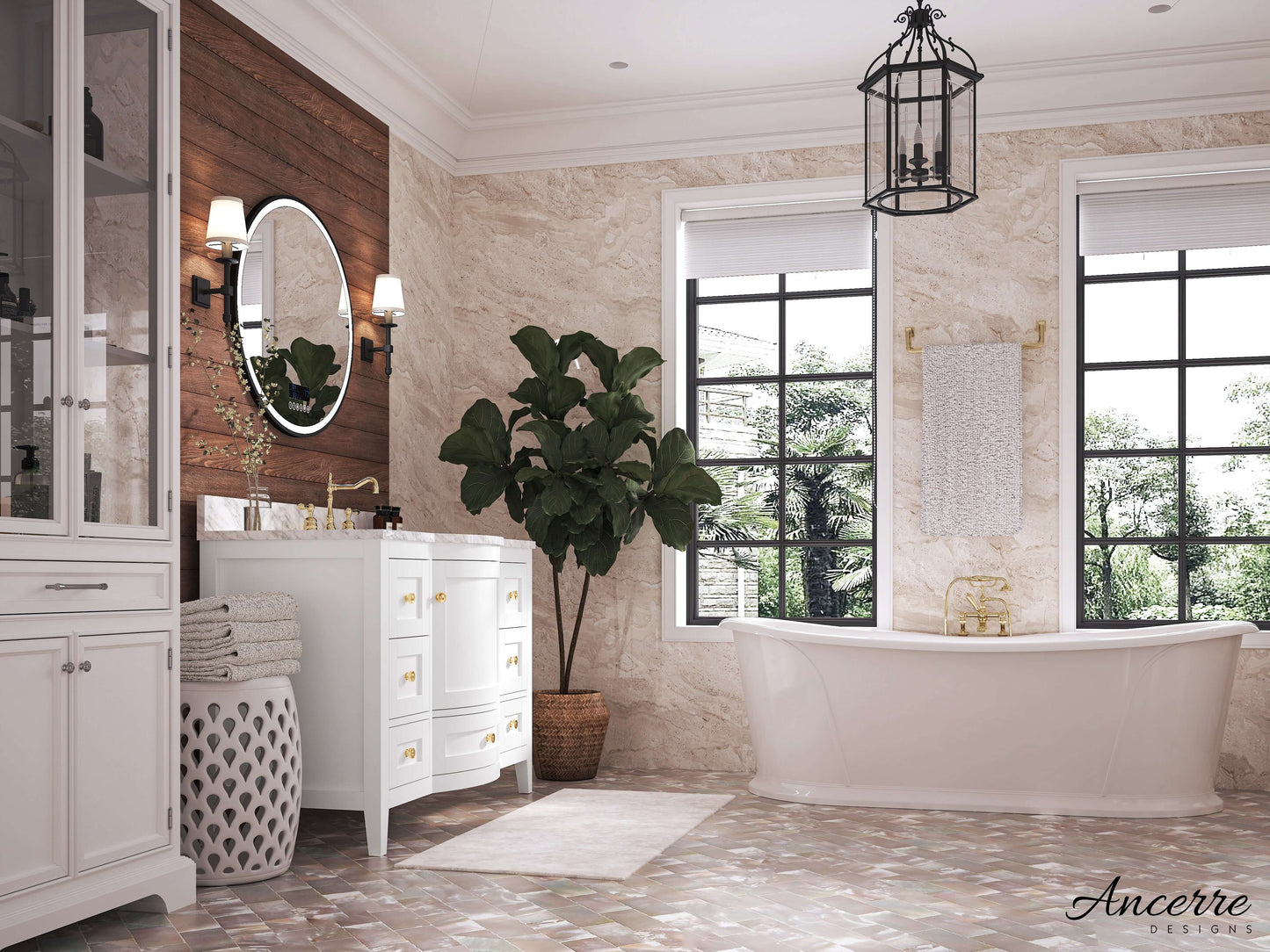 Lauren 48" Bath Vanity Set