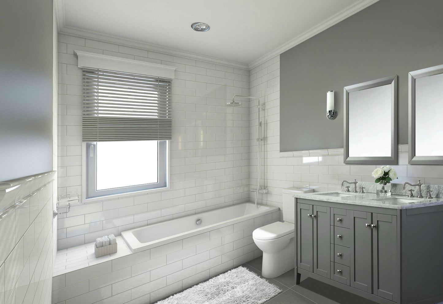 Shelton 60" Bath Vanity Set