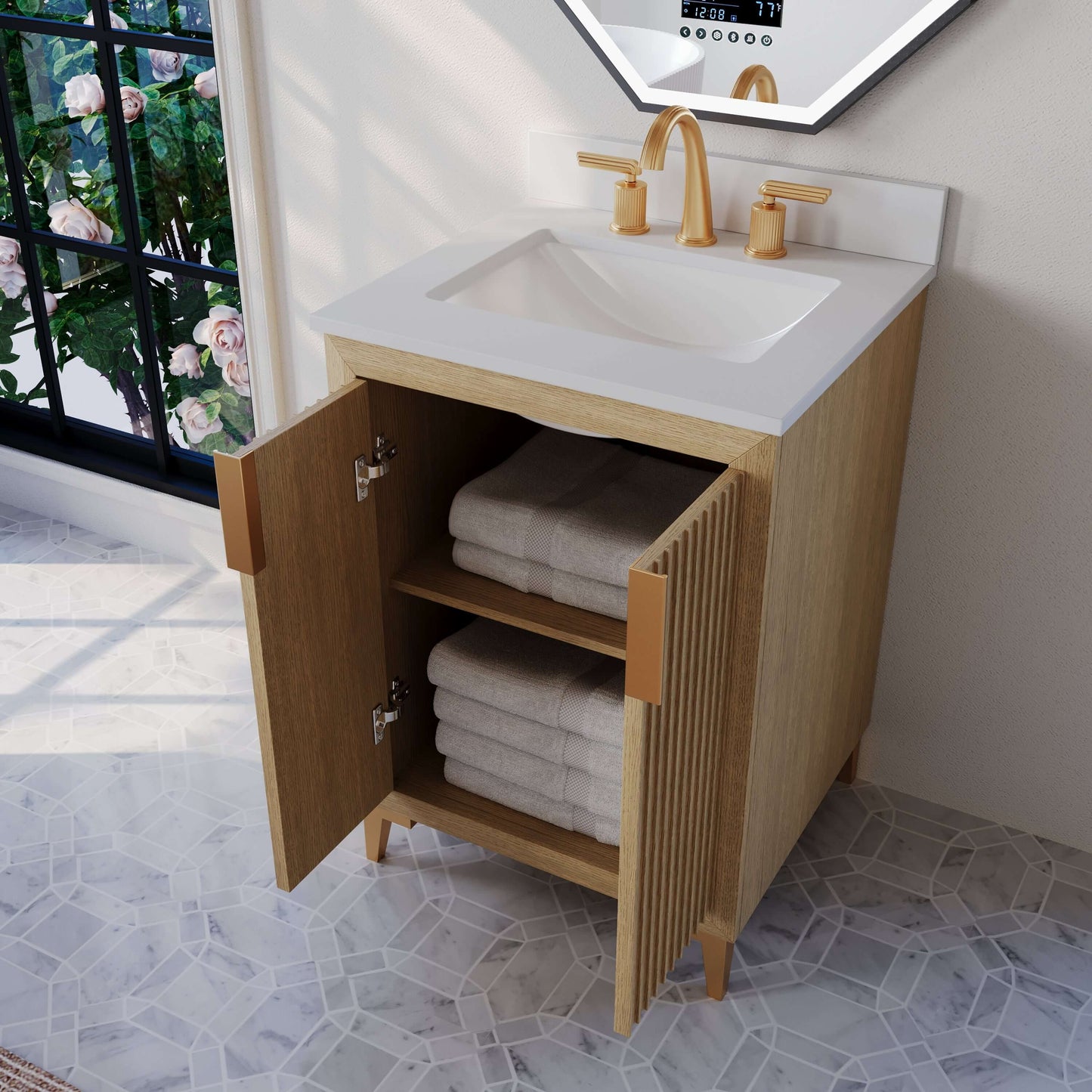 Turlington 24" Bath Vanity Set