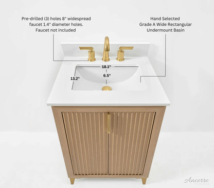 Turlington 24" Bath Vanity Set