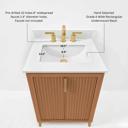 Turlington 24" Bath Vanity Set