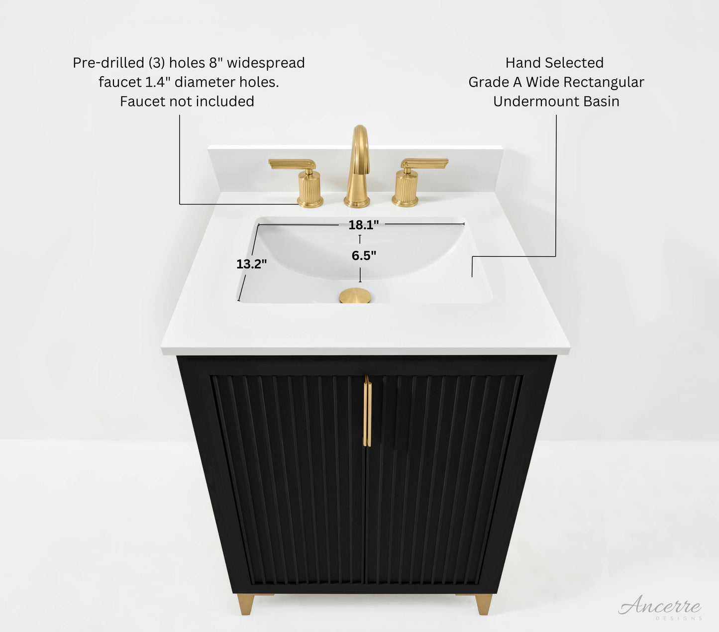 Turlington 24" Bath Vanity Set