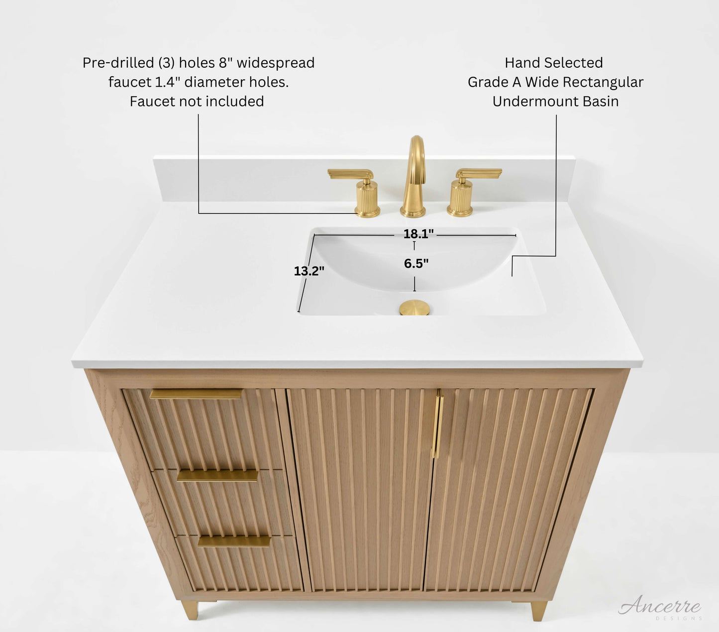 Turlington 36" Bath Vanity Set