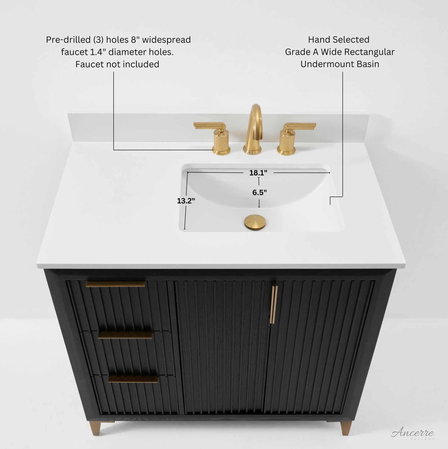 Turlington 36" Bath Vanity Set