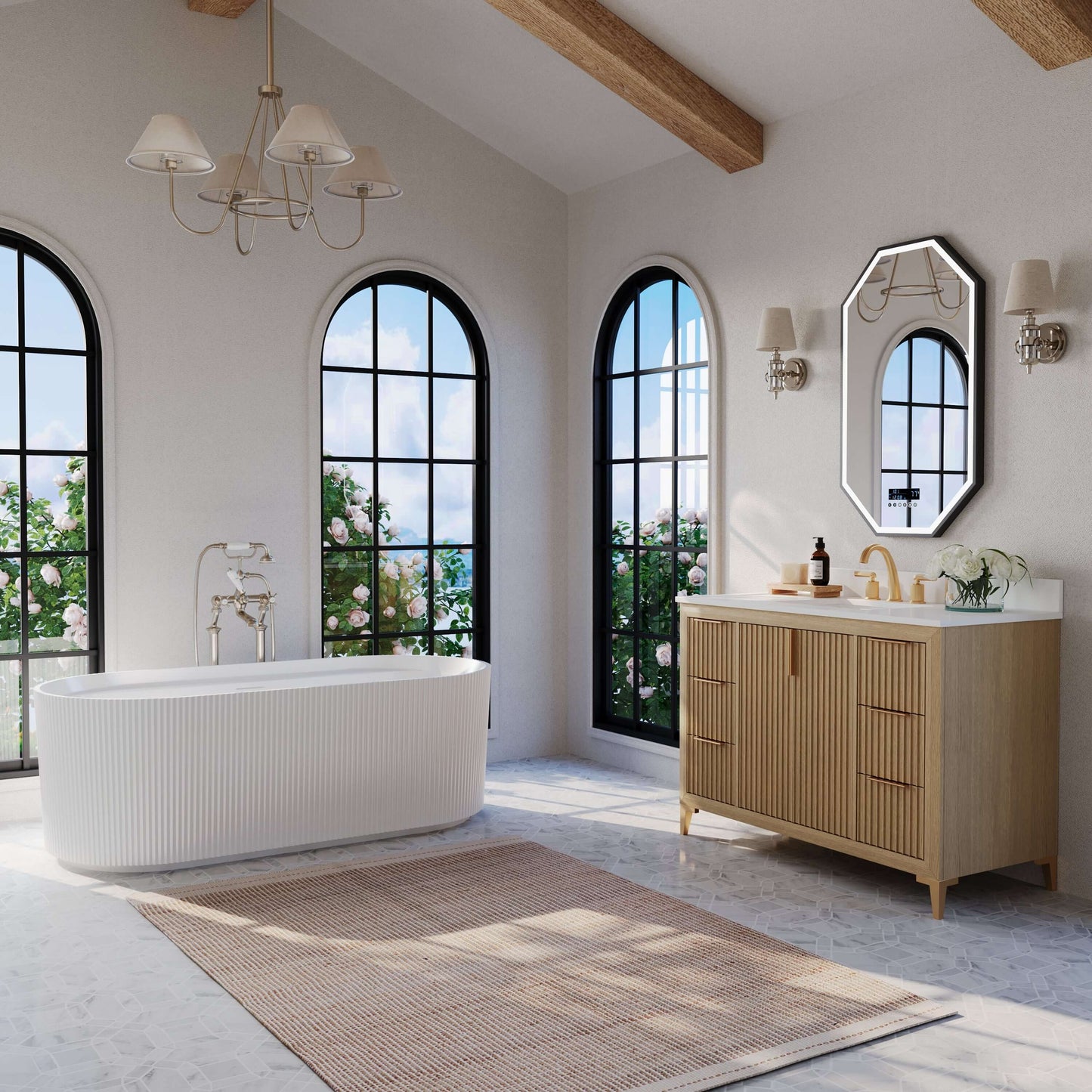 Turlington 48" Bath Vanity Set