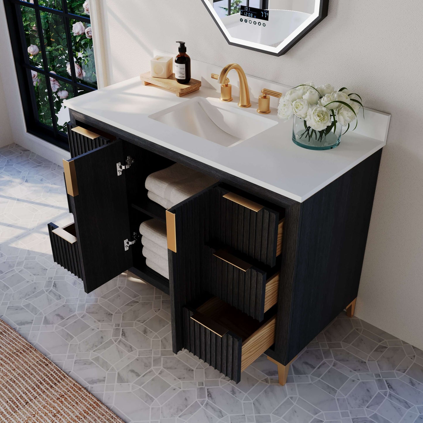 Turlington 48" Bath Vanity Set