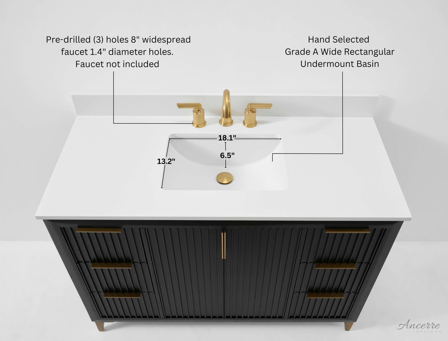 Turlington 48" Bath Vanity Set