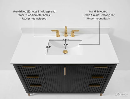 Turlington 48" Bath Vanity Set