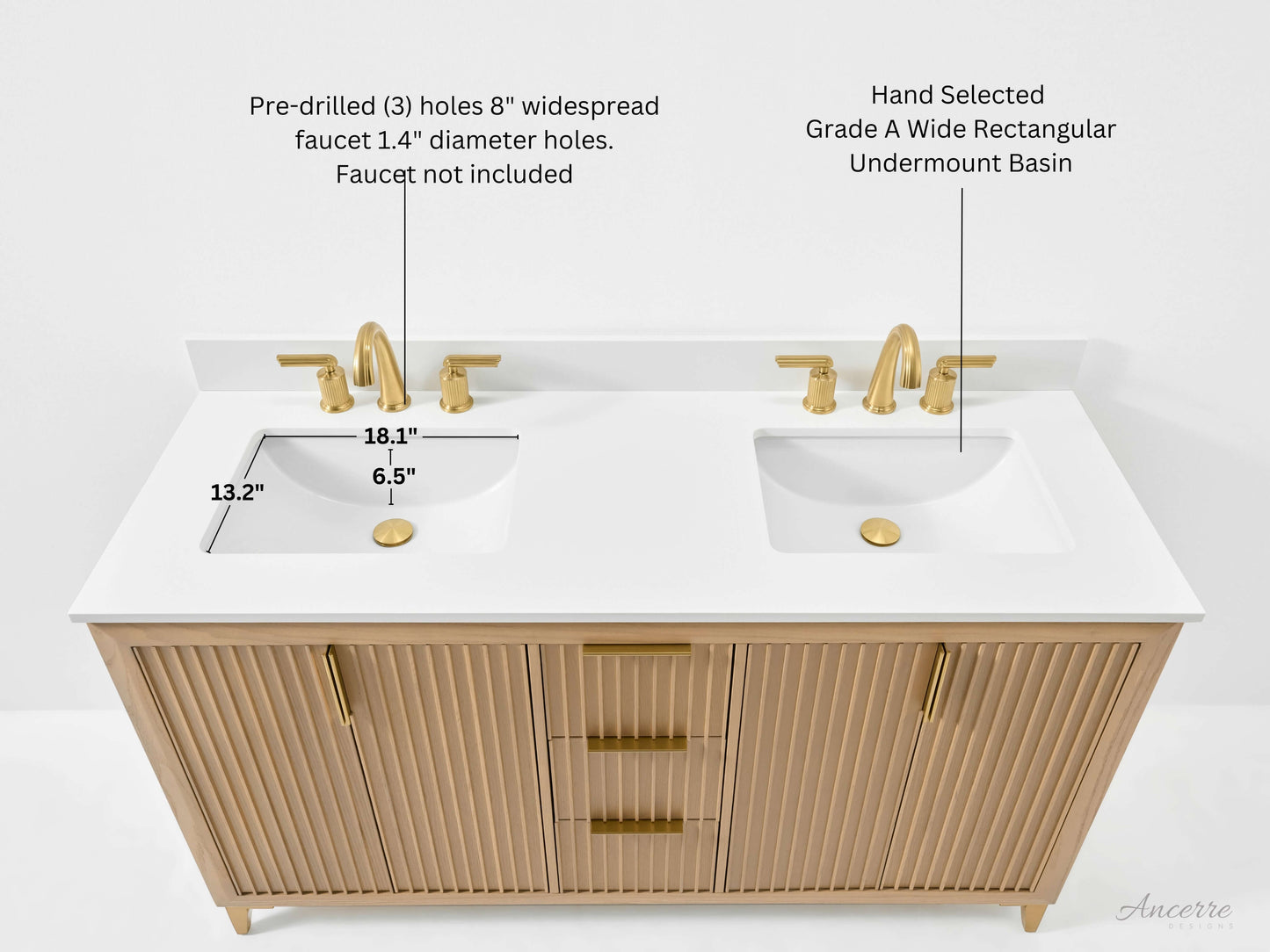 Turlington 60" Bath Vanity Set