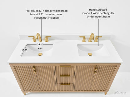 Turlington 60" Bath Vanity Set