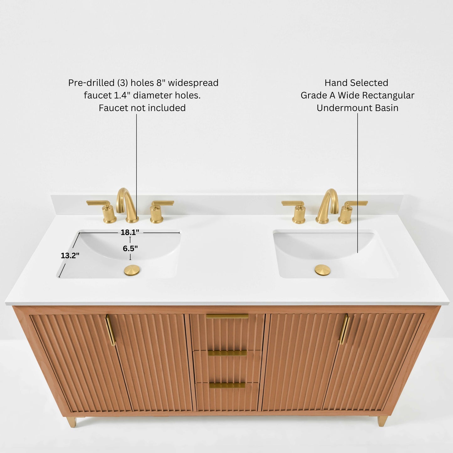 Turlington 60" Bath Vanity Set