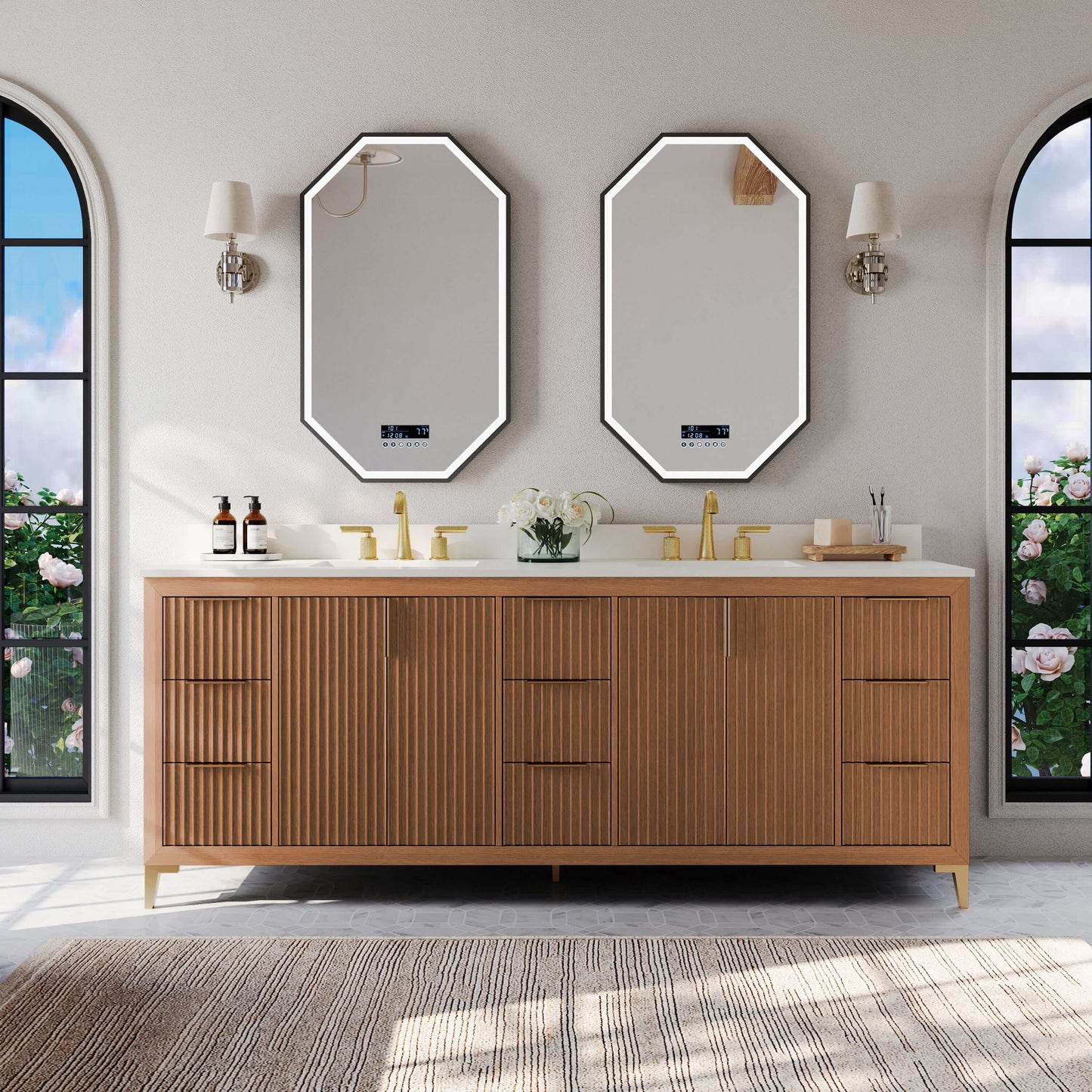 Turlington 84" Bath Vanity Set