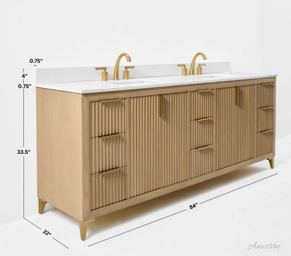 Turlington 84" Bath Vanity Set