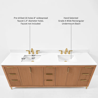 Turlington 84" Bath Vanity Set
