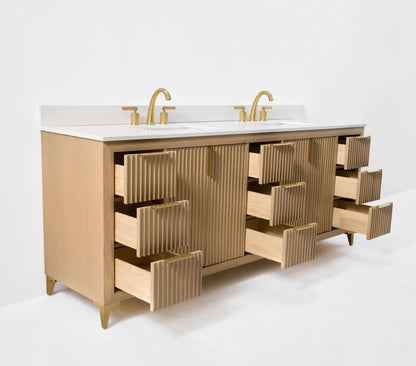 Turlington 84" Bath Vanity Set