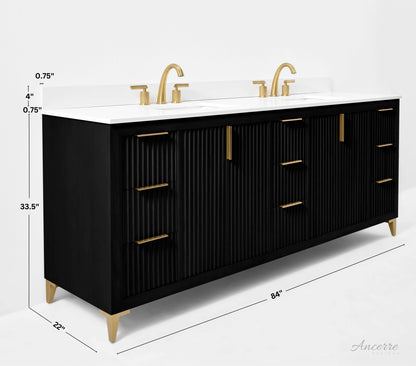 Turlington 84" Bath Vanity Set
