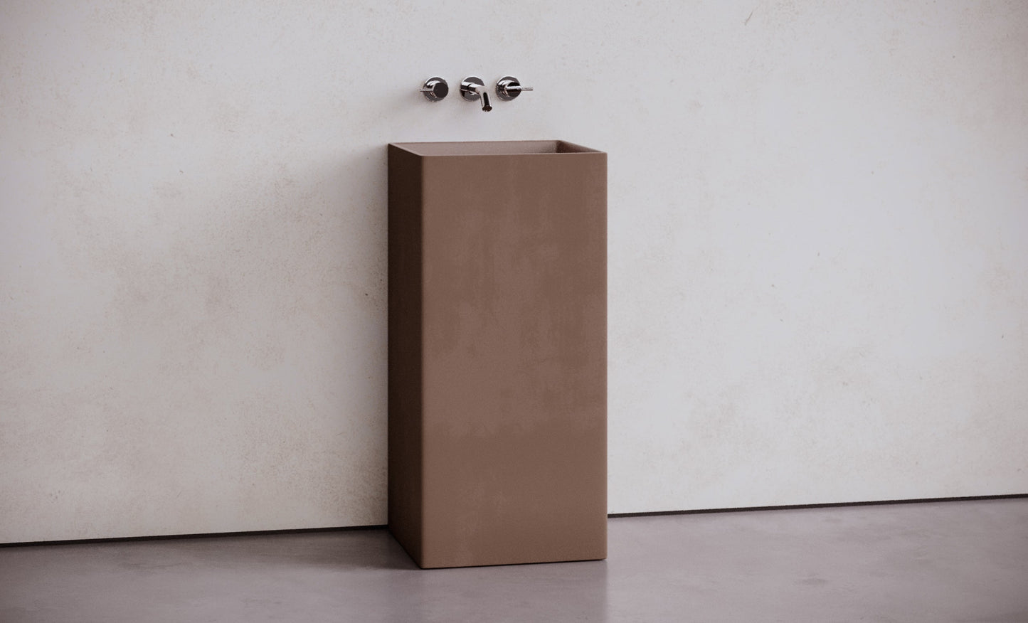 Square Pedestal Sink