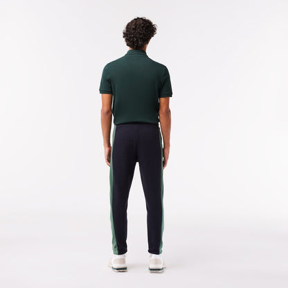 Lacoste Men's Tapered Fit Sidestripe Sweatpants