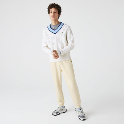 Lacoste Men's Organic Cotton Fleece Jogging Pants