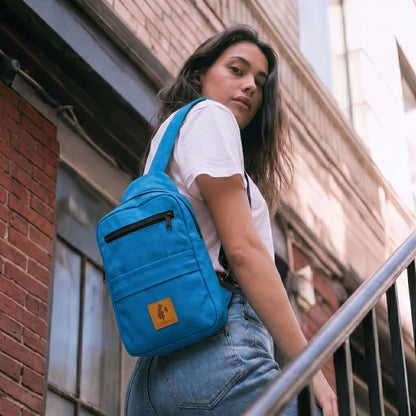 Large Canvas Crossbody Sling Bag for Men & Women | Umoja