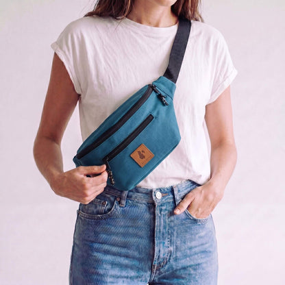 Canvas Crossbody Fanny Pack | Toni Bag