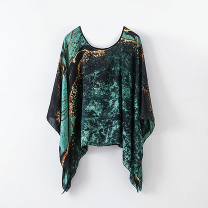 Pullover Shawl Outerwear Cover-up Multifunctional Scarf