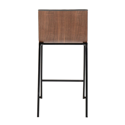 Mason Mara - Contemporary Fixed Height Quality Counter Stool (Set of 2)