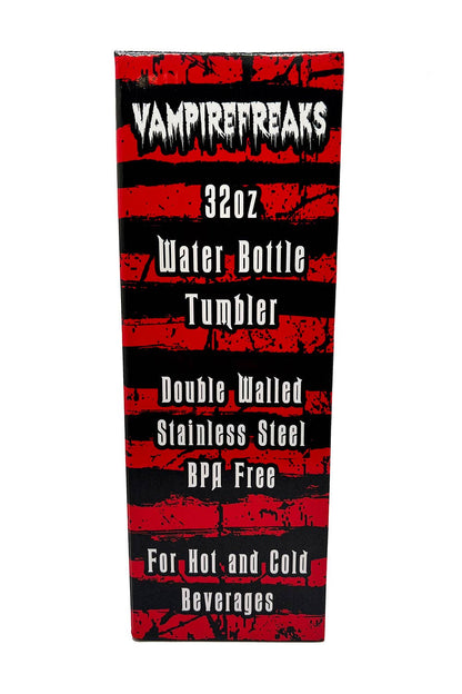 Frankenstein And Bride 32 Oz Water Bottle