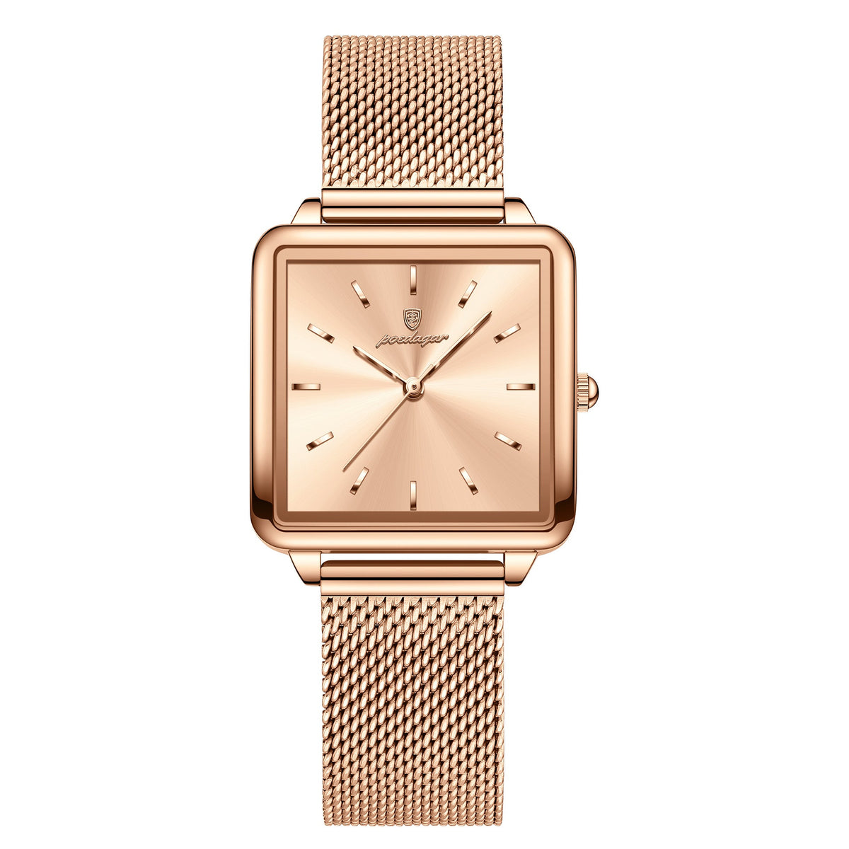 Womens Quartz Square Watch
