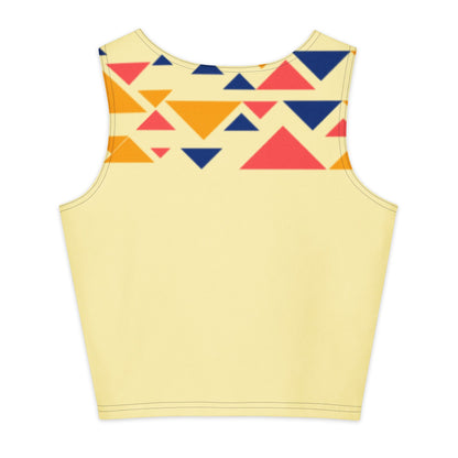 Tribal Circle Crop Top