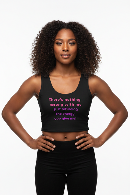 Same Energy Crop Top