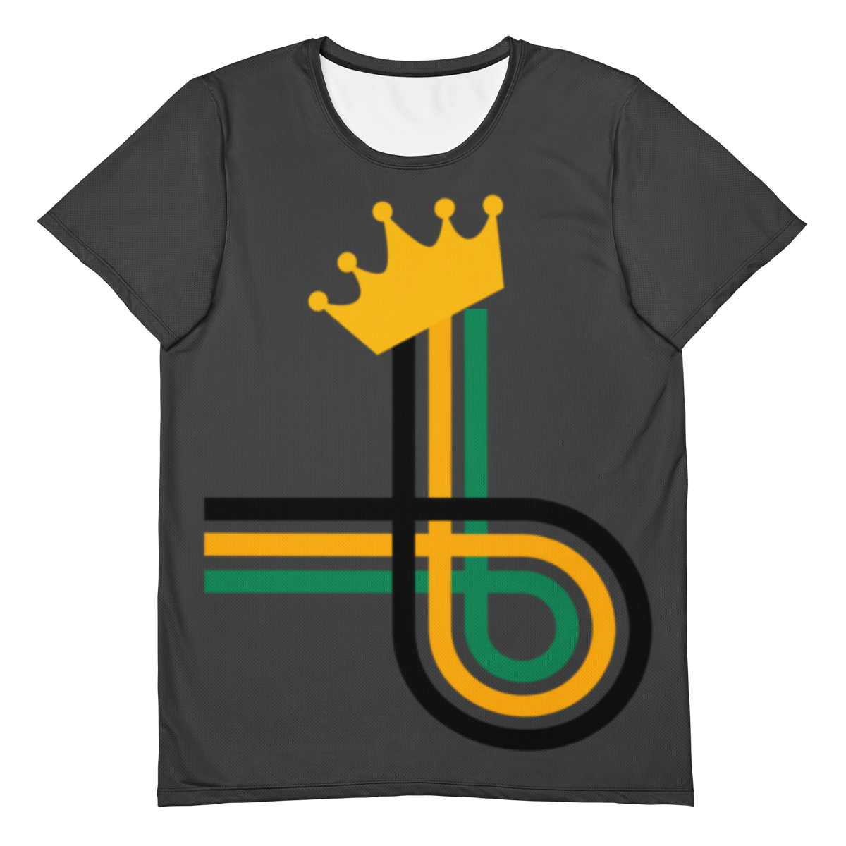Crowned Path Men's Athletic Performance Tee