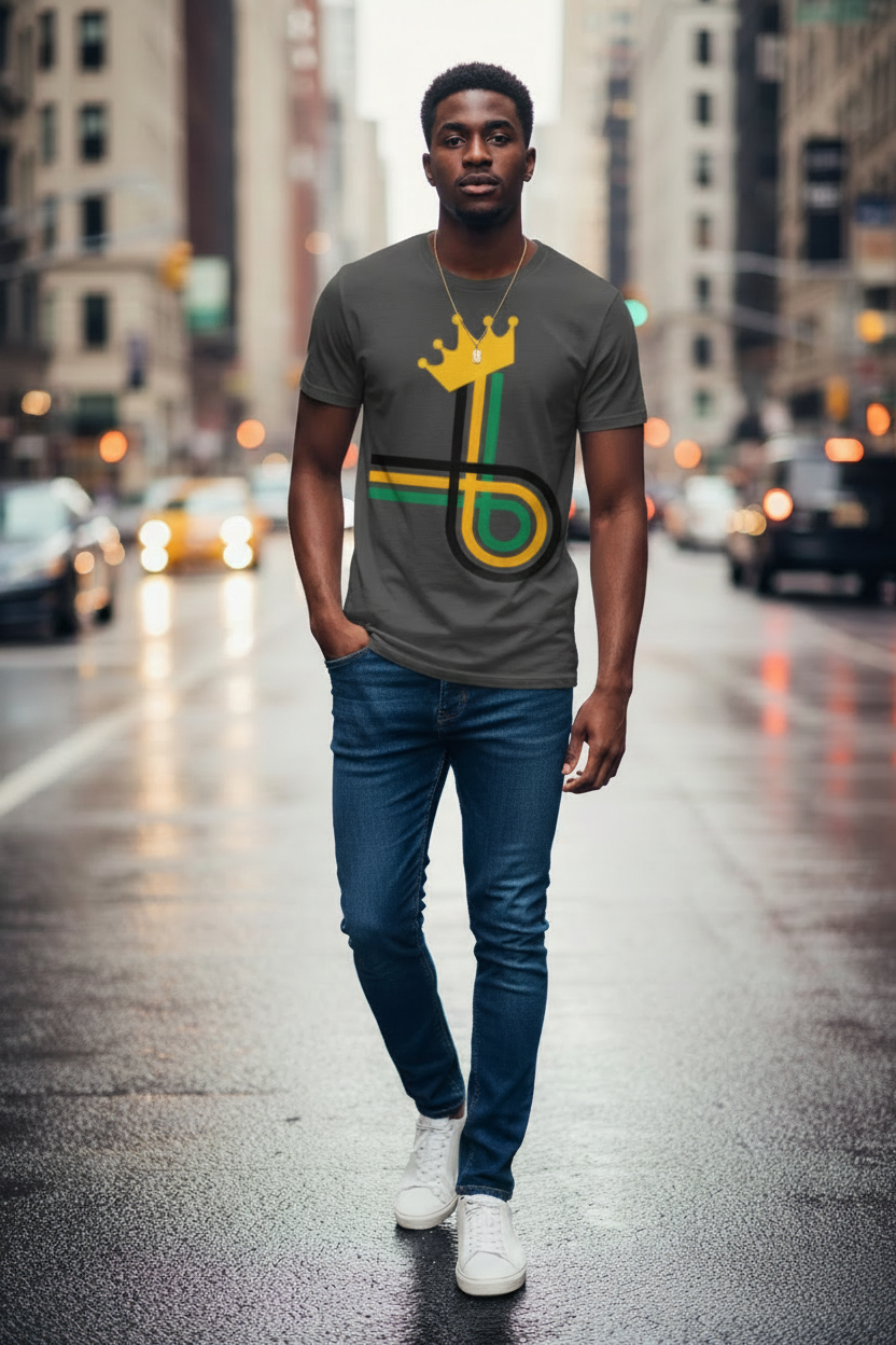 Crowned Path Men's Athletic Performance Tee