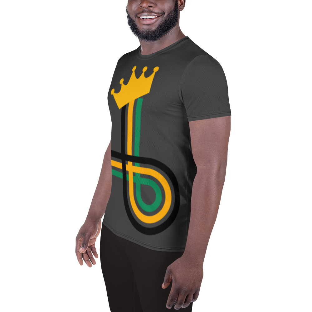 Crowned Path Men's Athletic Performance Tee