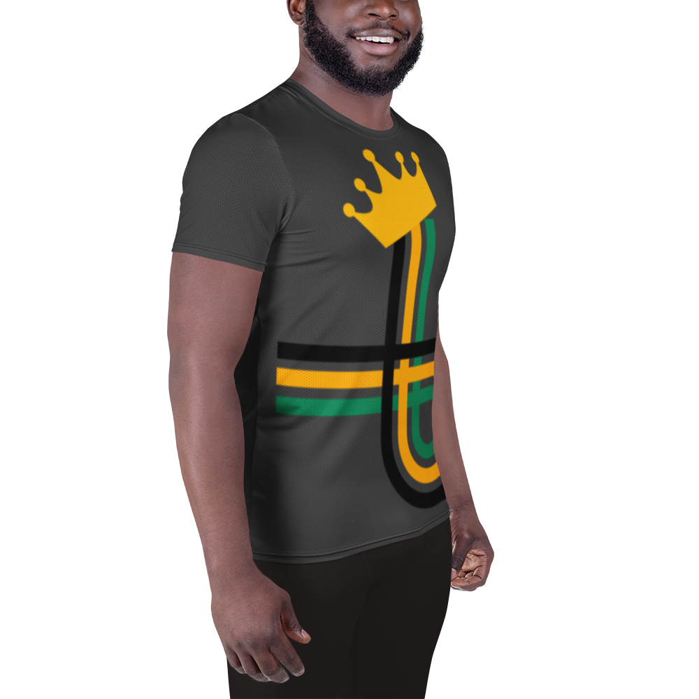 Crowned Path Men's Athletic Performance Tee