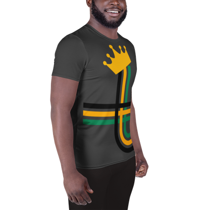 Crowned Path Men's Athletic Performance Tee
