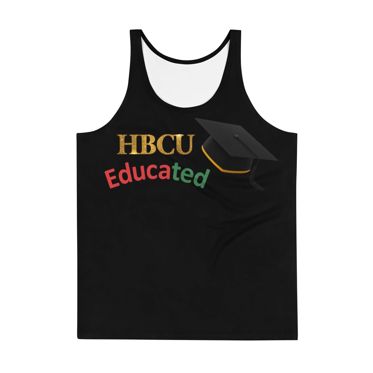 HBCU Educated Unisex Tank Top
