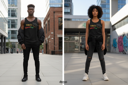 HBCU Educated Unisex Tank Top