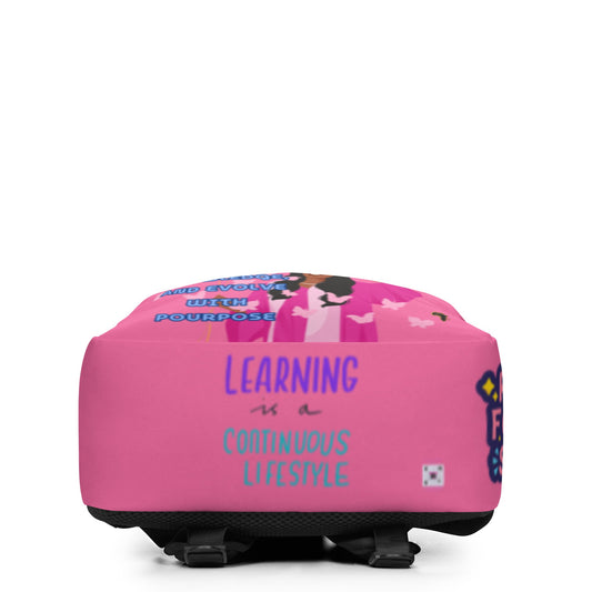 Young Gifted Black Proud Future HBCU Scholar Backpack for Girls