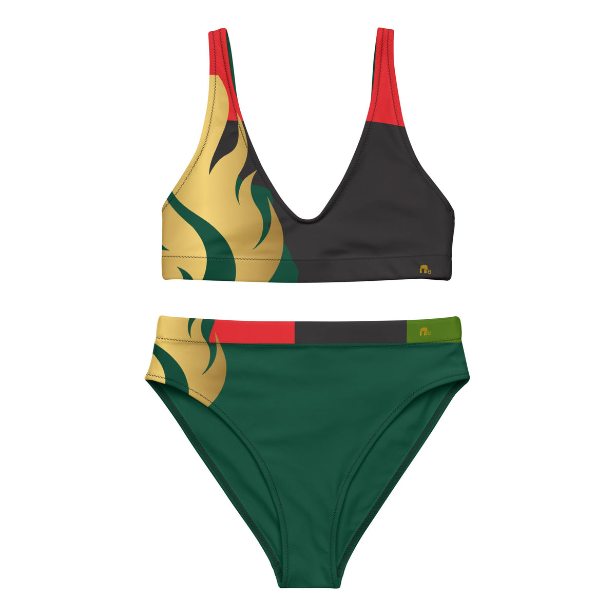 Nubian Flame Bikini Set