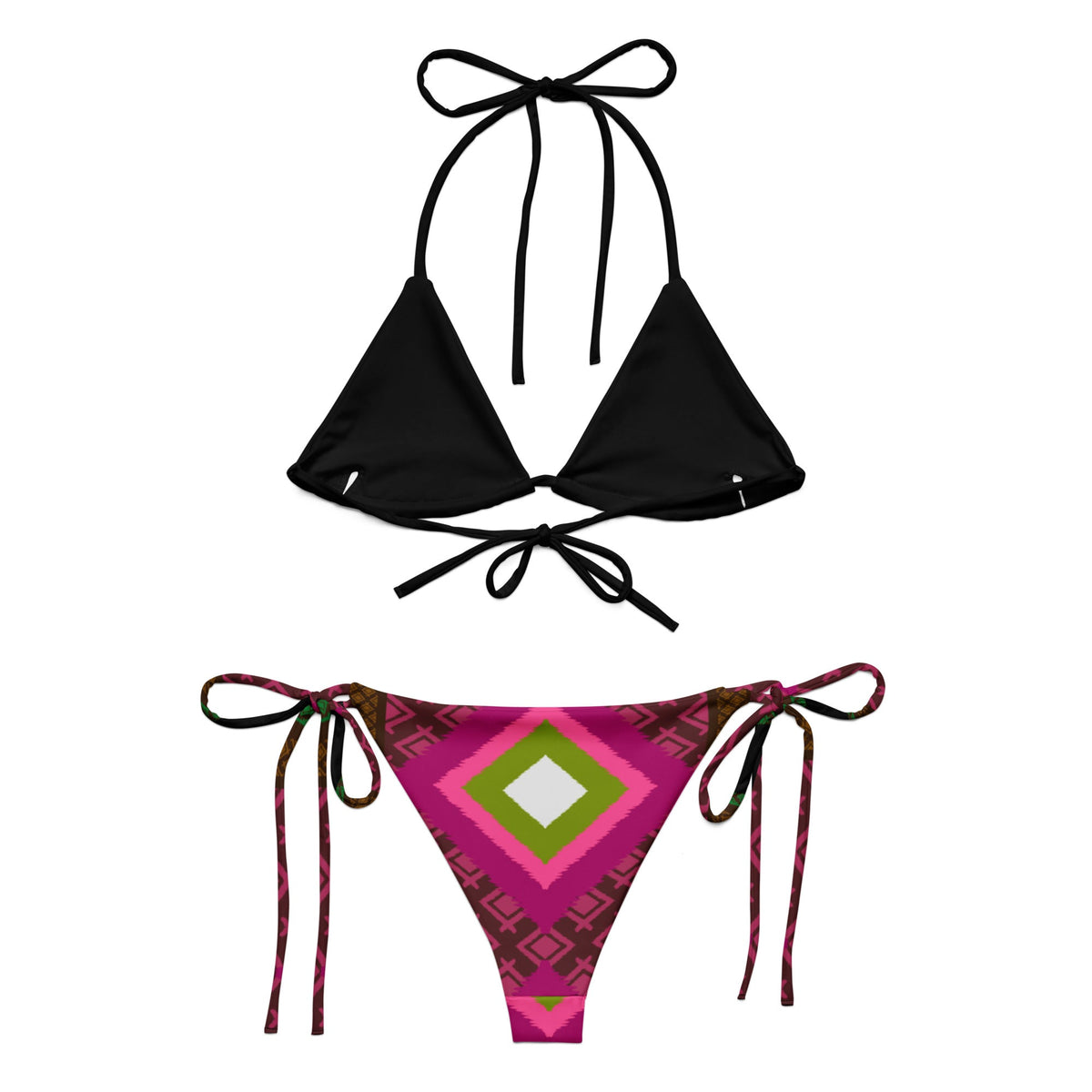 Electric Oasis String Bikini