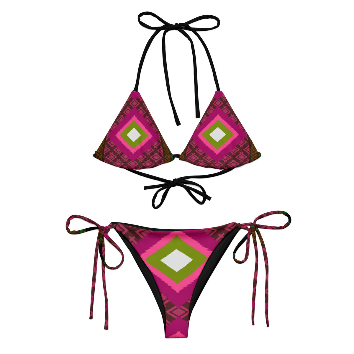 Electric Oasis String Bikini