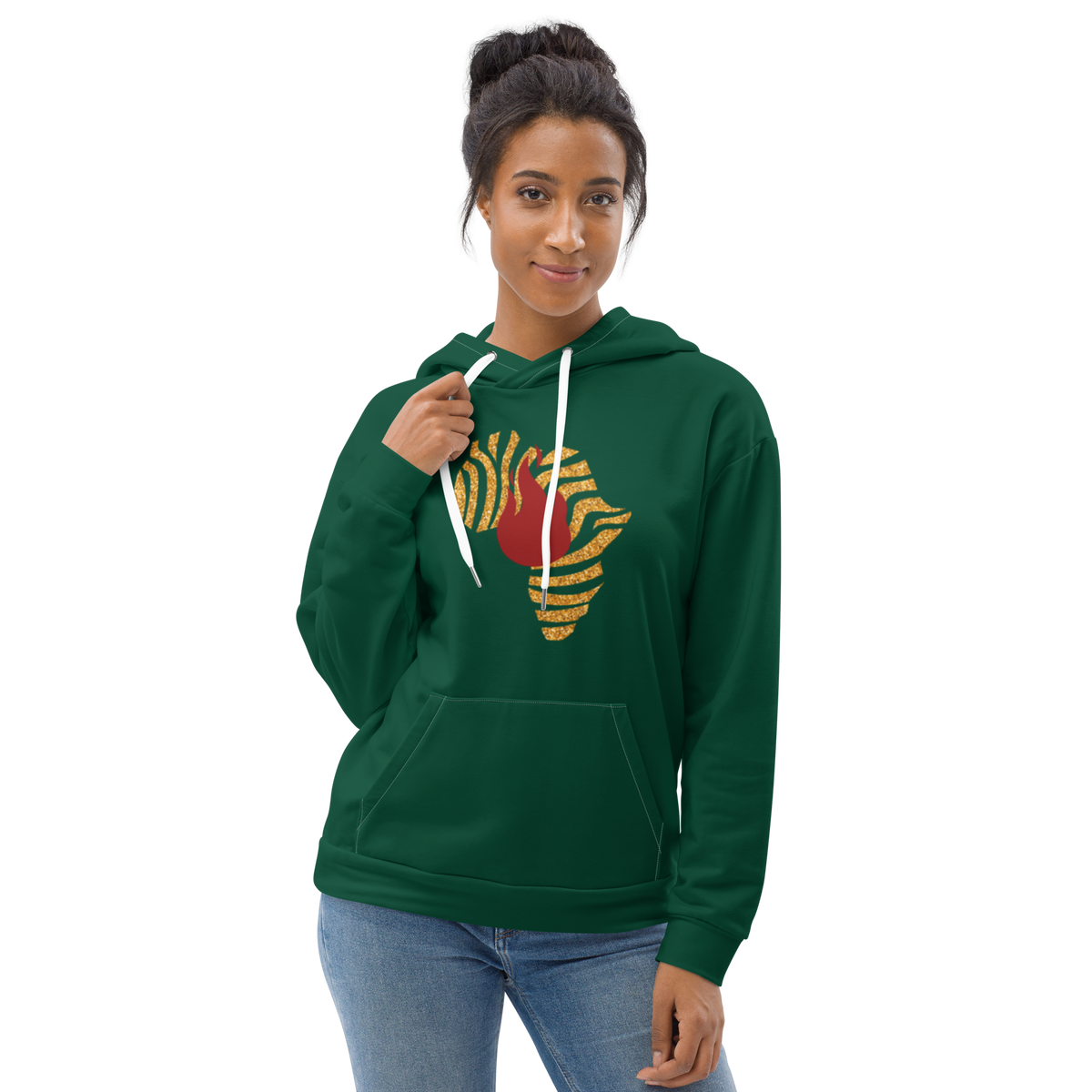 "Lit from the Continent" Unisex Hoodie