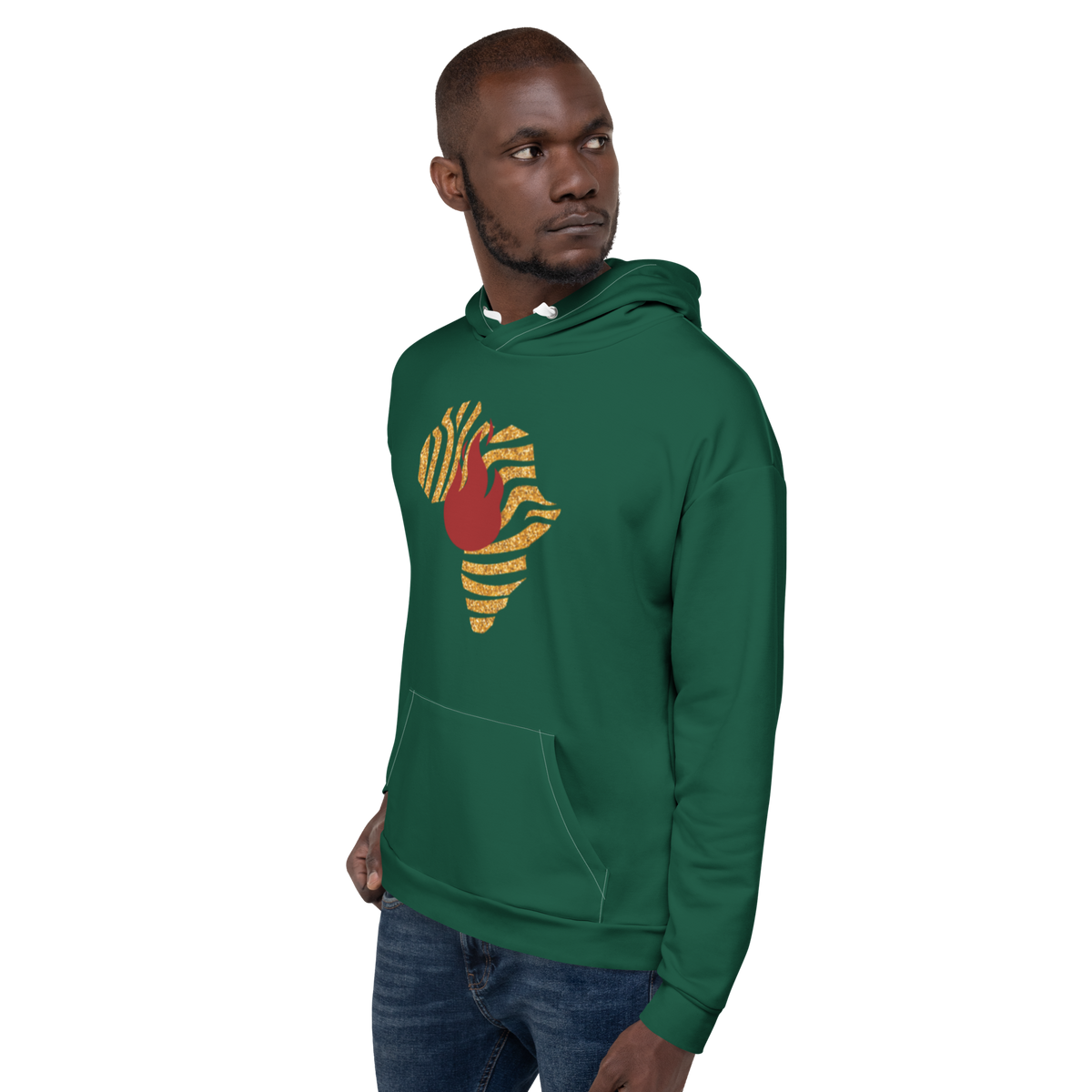 "Lit from the Continent" Unisex Hoodie