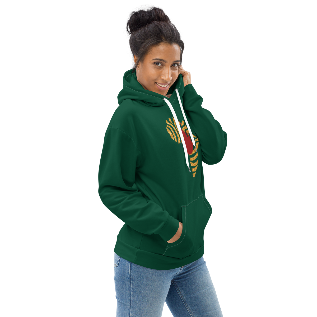 "Lit from the Continent" Unisex Hoodie